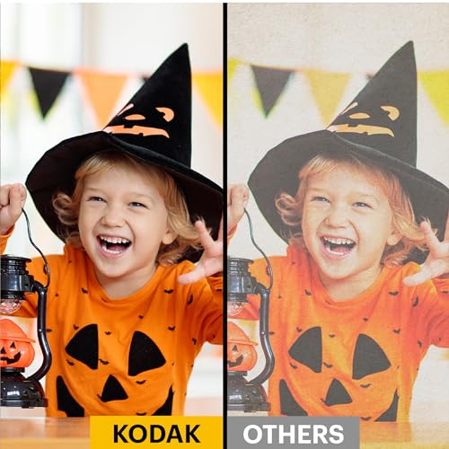 Kodak Dock Plus Instant Photo Printer  Updated Bluetooth Portable Photo Printer Full Color Printing  Mobile App Compatible with iOS and Android  Convenient and Practical