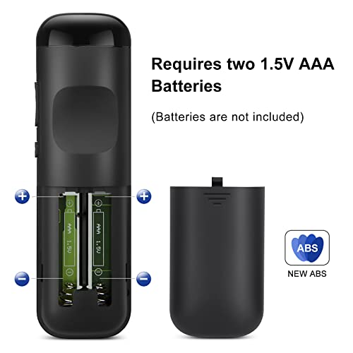 (Pack of 2) Replaced Remote Control for Roku TV, Compatible for TCL Roku/Hisense Roku/Onn Roku/Sharp Roku/Element Roku/Westinghouse Roku/Philips Roku/Insignia Roku/Jvc Roku/RCA Roku Series Smart TVs