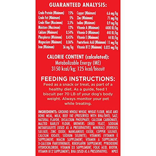 Milk-Bone Original Dog Treats Biscuits for Large Dogs, 10 Pounds (Packaging May Vary)