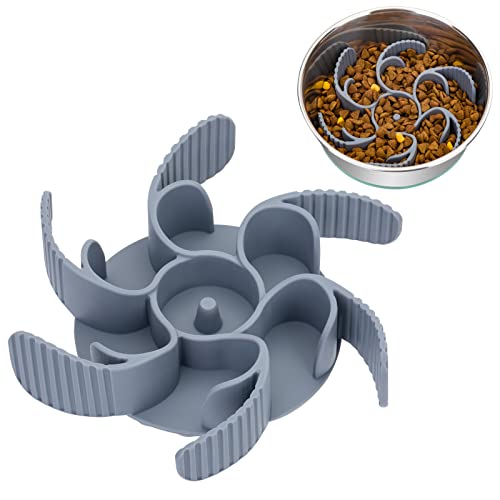 Keegud Slow Feeder Dog Bowls with 36 Octopus Suction Cups