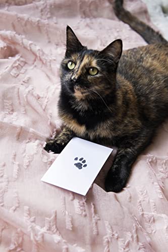 Small Pet Paw Print Ink Pad & Imprint Cards