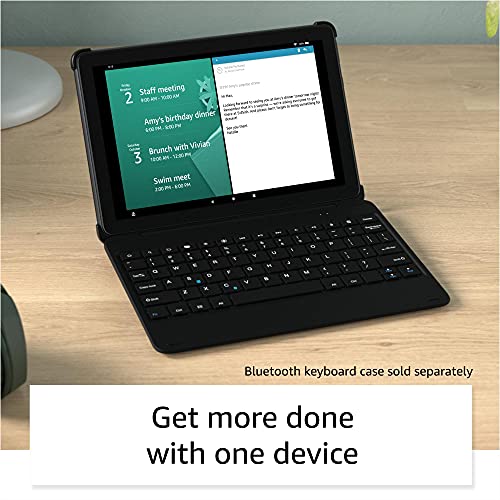 Introducing Fire HD 10 Plus tablet, 10.1", 1080p Full HD, 32 GB, Slate