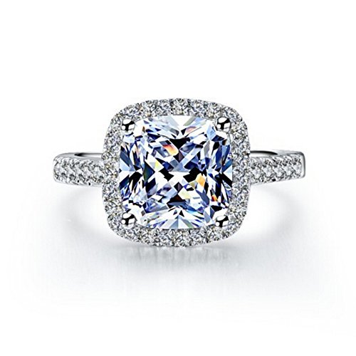 TenFit Jewelry VVS1 Simulated Diamond Engagement Ring
