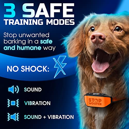 2023 Anti-Bark Collar with Vibration & Beep