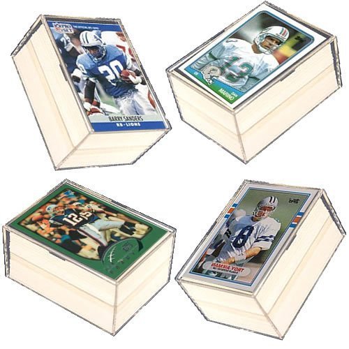 400 Card NFL Football Gift Set - w/ Superstars, Hall of Fame Players