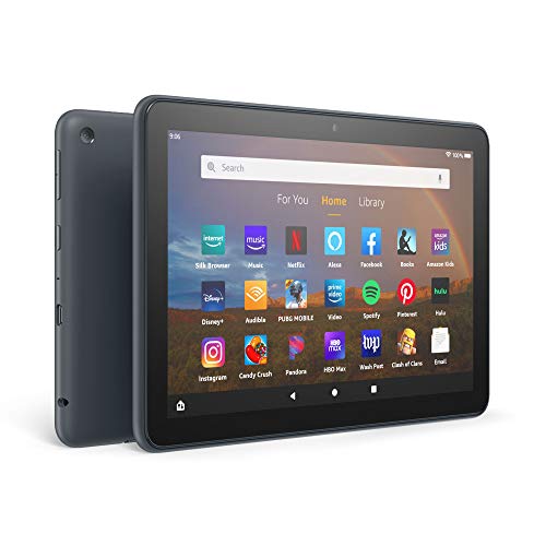 All-new Fire HD 8 Plus tablet, HD display, 32 GB, our best 8" tablet for portable entertainment, Slate