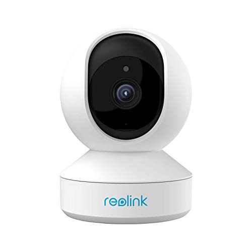 Wireless Security Camera, Reolink E1 3MP HD Plug-in Indoor WiFi Camera for Home Security, Pan Tilt Baby Monitor/Pet Camera, Night Vision, Works with Alexa/Google Assistant