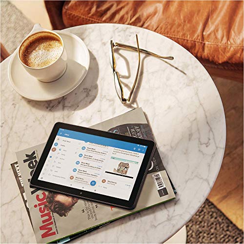 All-new Fire HD 8 Plus tablet, HD display, 32 GB, our best 8" tablet for portable entertainment, Slate