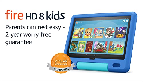 All-new Fire HD 10 Kids tablet, 10.1", 1080p Full HD, ages 3â7, 32 GB, Sky Blue