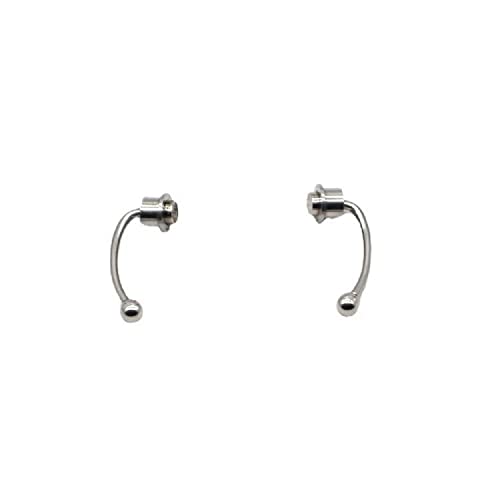 Magnetic Septum Nose Ring Horseshoe Fake Nose Ring Hoop Reusable Nose Ring Hoop Non-Piercing 316L Stainless Steel