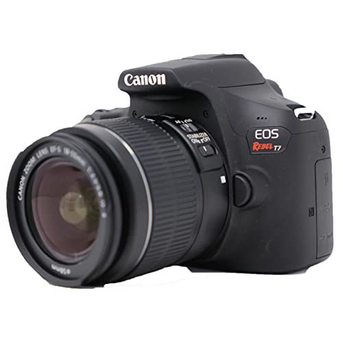 Canon EOS Rebel T7 DSLR Camera with 18-55mm is II Lens Bundle + Canon EF 75-300mm III Lens & 420-800mm Preset Telephoto Zoom Lens + 32GB Memory + Spider Tripod + Commander Optics Professional Bundle