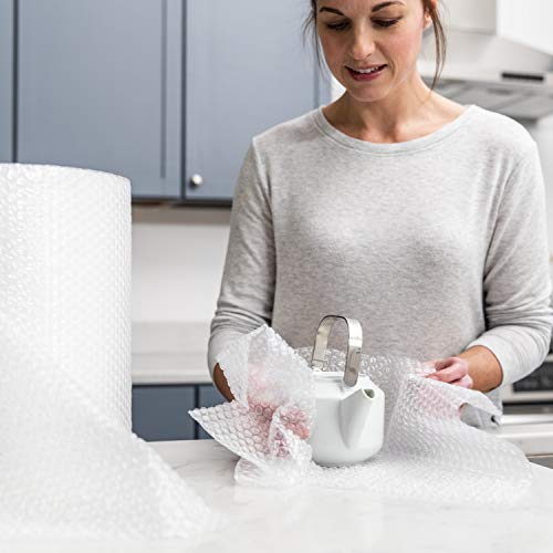Duck Brand Bubble Wrap Roll, Original Bubble Cushioning for Packing, Shipping, Mailing and Moving, 12â x 175â, Perforated Every 12â (286891)
