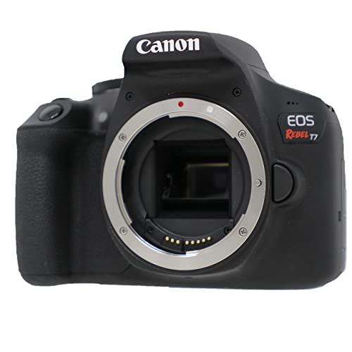 Canon EOS Rebel T7 DSLR Camera with 18-55mm is II Lens Bundle + Canon EF 75-300mm III Lens & 420-800mm Preset Telephoto Zoom Lens + 32GB Memory + Spider Tripod + Commander Optics Professional Bundle