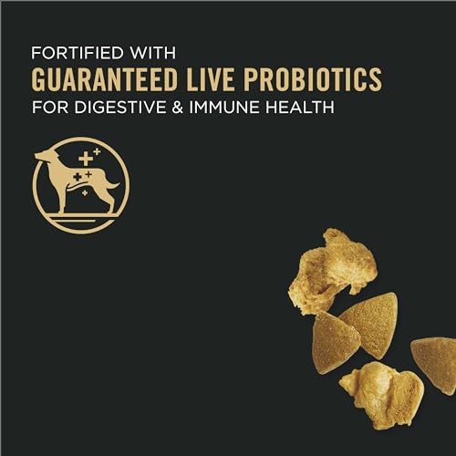 Purina Pro Plan High Protein Dog Food With Probiotics for Dogs, Shredded Blend Chicken & Rice Formula - 35 lb. Bag