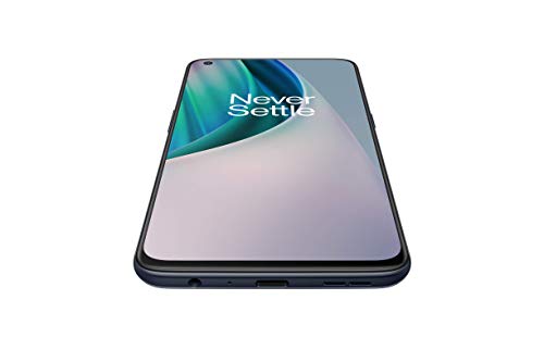 OnePlus Nord N10 5G Unlocked Smartphone, Midnight Iceâ, 90Hz Refresh Rate, 6GB RAM + 128GB storage, US Version, Model BE2026