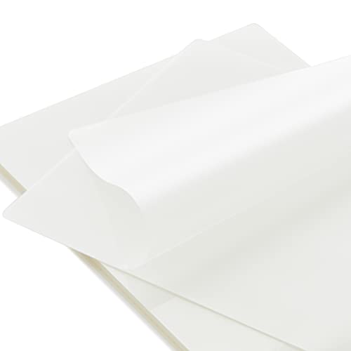 AmazonBasics Thermal Laminating Plastic Laminator Sheets - 8.9 Inch x 11.4 Inch, 50-Pack