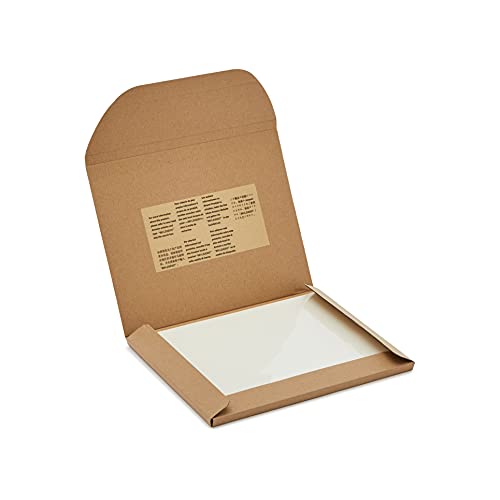 AmazonBasics Thermal Laminating Plastic Laminator Sheets - 8.9 Inch x 11.4 Inch, 50-Pack