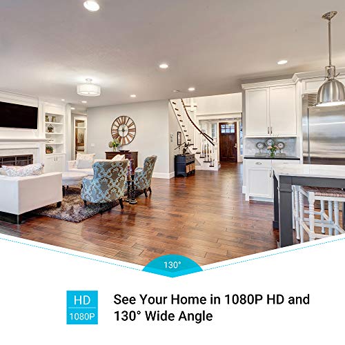 [2021 Upgrade]Zmodo 1080P Mini Pro, Plug-In WiFi Indoor Security Camera, Human/Vehicle/Pet Motion Dection, Baby Monitor Nanny Camera, Two-Way Audio Night Vision, Work with Alexa