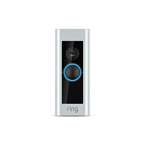 Ring Video Doorbell Pro â Upgraded, with added security features and a sleek design (existing doorbell wiring required)