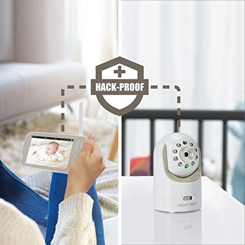 Infant Optics DXR-8 PRO Baby Monitor with 5" Screen, HD (720P) Resolution, and ANR