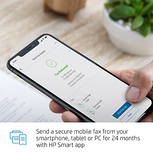 HP ENVY Pro 6455 Wireless All-in-One Printer | Mobile Print, Scan & Copy | Auto Document Feeder (5SE45A)