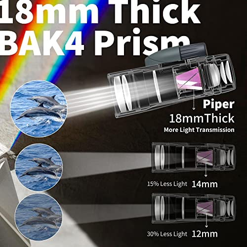 Gosky 12x55 High Definition Monocular Telescope and Quick Smartphone Holder - 2019 Newest Waterproof Monocular -BAK4 Prism for Wildlife Bird Watching Hunting Camping Travelling Wildlife Secenery