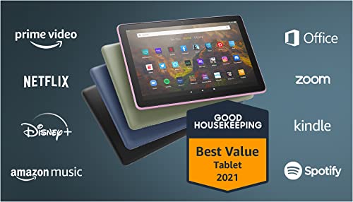 All-new Fire HD 10 tablet, 10.1", 1080p Full HD, 32 GB, latest model (2021 release), Olive