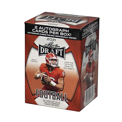 2021 Leaf Draft Football Blaster