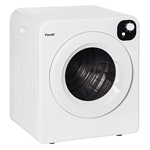 Panda 110V Portable Electric Compact Cloth Dryer, 13.2lbs, White and Black