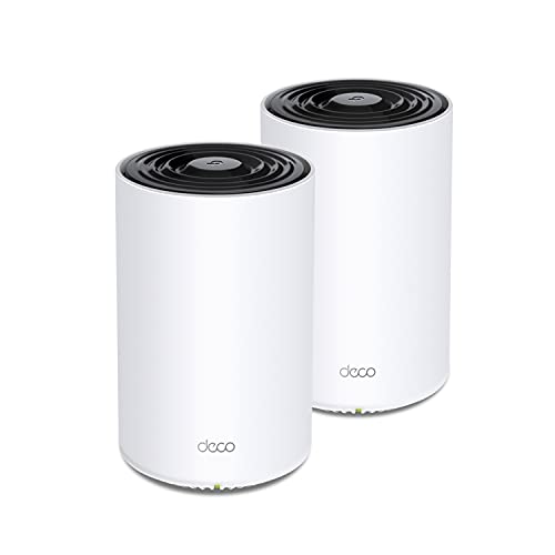 TP-Link Deco Tri Band Mesh WiFi 6 System(Deco X68) - Covers up to 5500 Sq. Ft.Whole Home Coverage, Replaces Wireless Routers and Extenders, 2-Pack