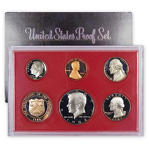 1982 S US Proof Set Original Government Packaging