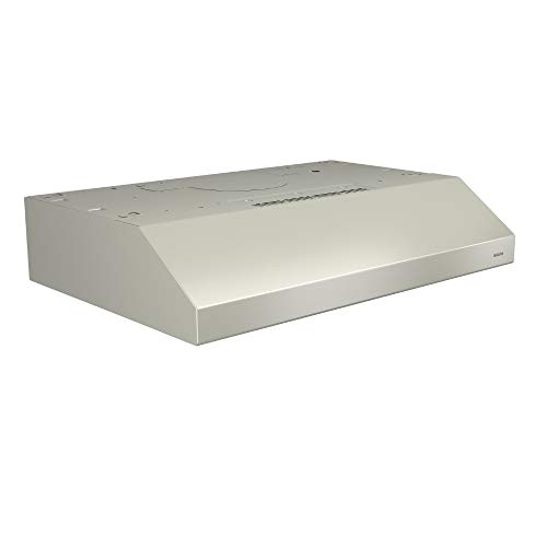 Broan-NuTone BCSD130BC Glacier Range Hood with Light, Exhaust Fan for Under Cabinet, 30 Inch, Bisque