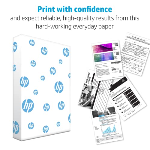 HP Printer Paper 11x17 paper Office 20 lb 1 Ream 500 Sheets 92 Bright Made in USA FSC Certified Copy Paper HP Compatible 172000R