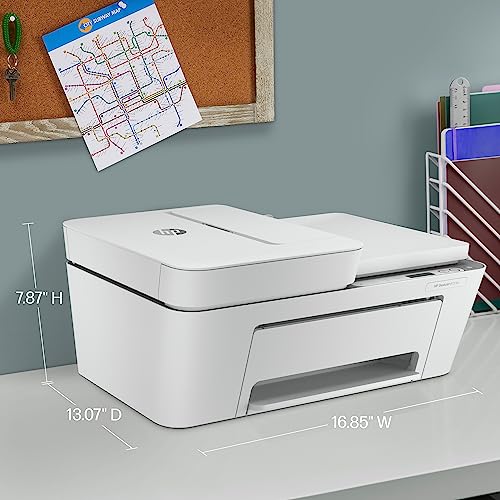 HP DeskJet 4155e All-in-One Wireless Color Printer, with Bonus 6 Months Free Instant Ink with HP+ (26Q90A)