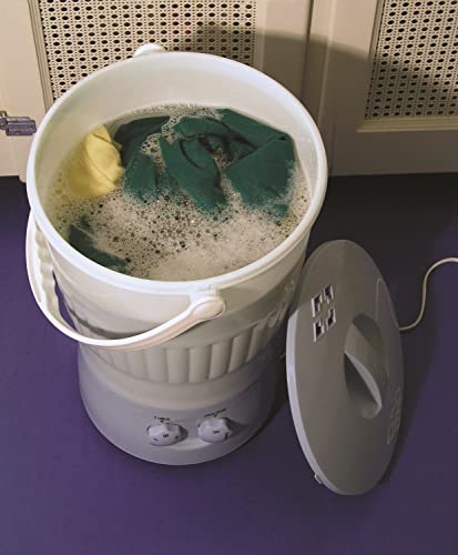 As Seen On TV Wonder Washer - a Portable Mini Clothes Washing Machine That goes Anywhere - Ideal for Cleaning Clothes On The Go - 10 Liter Capacity