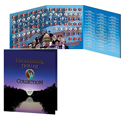 Presidential Dollar Folder: Complete Philadelphia and Denver Mint Collection