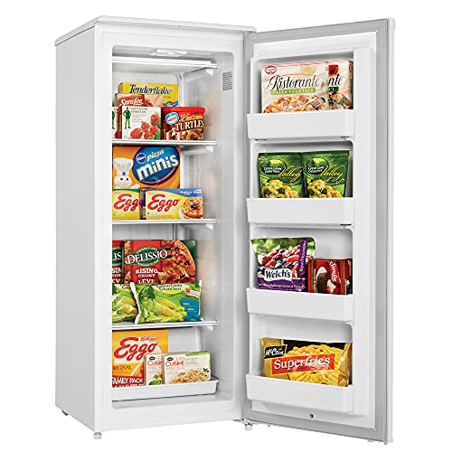 Danby Designer Energy Star 8.5-Cubic Feet Upright Freezer in White, DUFM085A4WDD