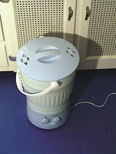 As Seen On TV Wonder Washer - a Portable Mini Clothes Washing Machine That goes Anywhere - Ideal for Cleaning Clothes On The Go - 10 Liter Capacity