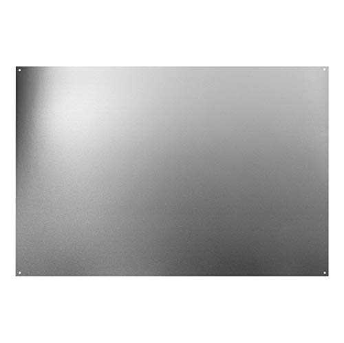 Broan Backsplash Range Hood Wall Shield for Kitchen, Reversible Stainless Steel, 24" x 30"