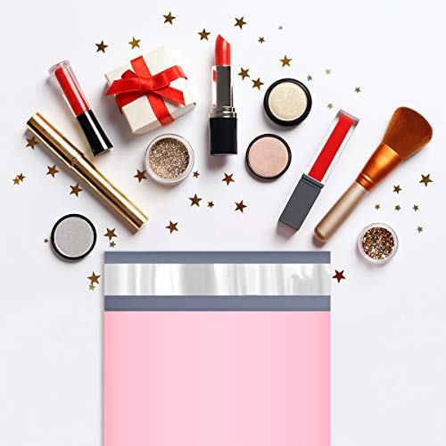 UCGOU 6x9" Light Pink Poly Mailers Premium Shipping Envelopes Mailer Self Sealed Mailing Bags with Waterproof and Tear-Proof Postal Bags 200Pcs