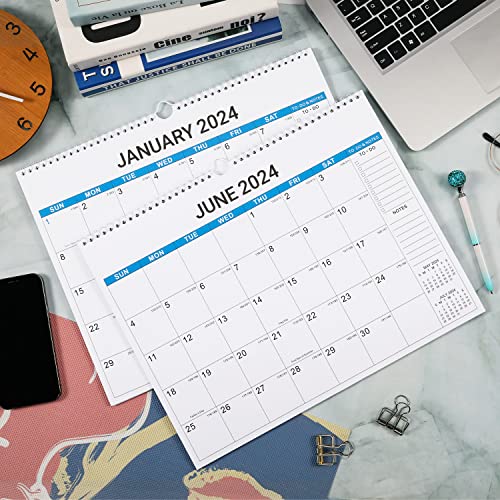 2021-2022 Calendar - 18 Monthly Wall Calendar, July 2021 - December 2022, 14.6'' x 11.4", Academic Calendar, Large Blocks with Julian Dates, Twin-Wire Binding, Suitable for hanging on the wall with simple appearance and decorative effect.