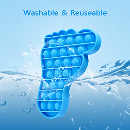 Yuqre Cheap Push Pop Bubble Fidget Toys 3 Pack, Friendly Silicone Materials, Great for Kids and Adults