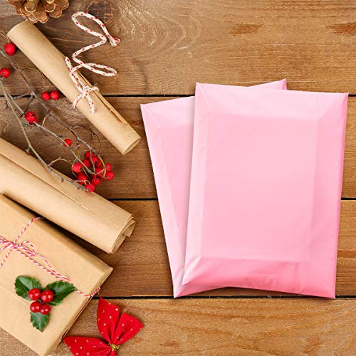 UCGOU 6x9" Light Pink Poly Mailers Premium Shipping Envelopes Mailer Self Sealed Mailing Bags with Waterproof and Tear-Proof Postal Bags 200Pcs