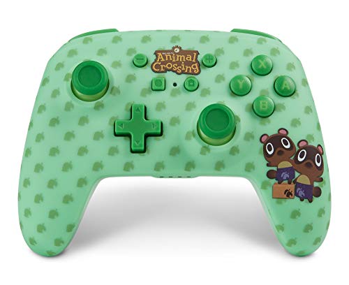 PowerA Enhanced Wireless Controller for Nintendo Switch - Animal Crossing: Timmy & Tommy Nook - Nintendo Switch
