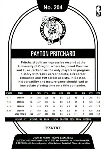 Boston Celtics 2020 2021 Hoops Factory Sealed Team Set with Rookie Cards of Aaron Nesmith and Payton Pritchard