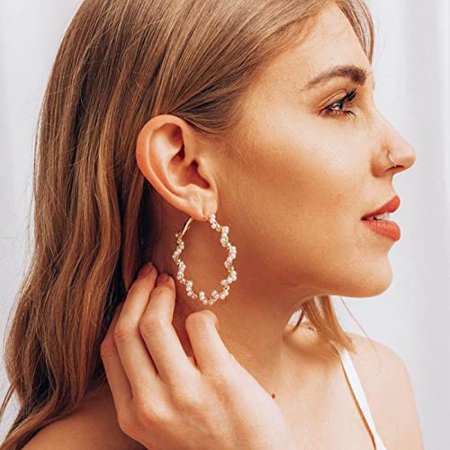 36 Pairs Fashion Tassel Earrings Set for Women Girls Bohemian Acrylic Hoop Stud Drop Dangle Earring Leather Leaf Earrings for Birthday/Party/Christmas/Friendship Gifts