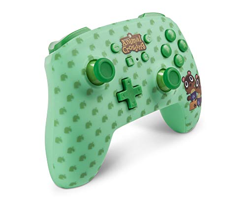 PowerA Enhanced Wireless Controller for Nintendo Switch - Animal Crossing: Timmy & Tommy Nook - Nintendo Switch