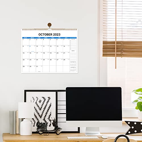 2021-2022 Calendar - 18 Monthly Wall Calendar, July 2021 - December 2022, 14.6'' x 11.4", Academic Calendar, Large Blocks with Julian Dates, Twin-Wire Binding, Suitable for hanging on the wall with simple appearance and decorative effect.