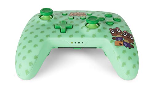 PowerA Enhanced Wireless Controller for Nintendo Switch - Animal Crossing: Timmy & Tommy Nook - Nintendo Switch