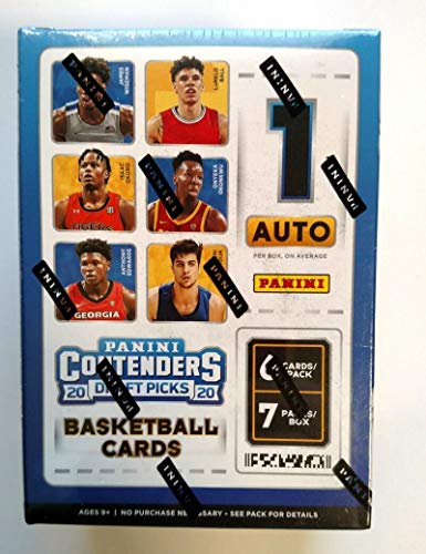 2020-21 Panini Contenders Draft Picks Basketball BLASTER Box (42 cards/box)